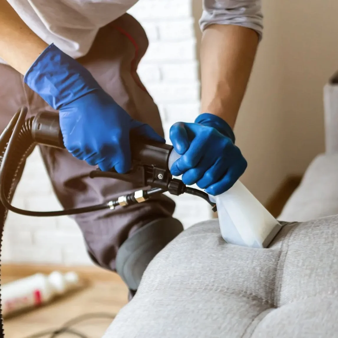Professional upholstery cleaning for sofas and furniture