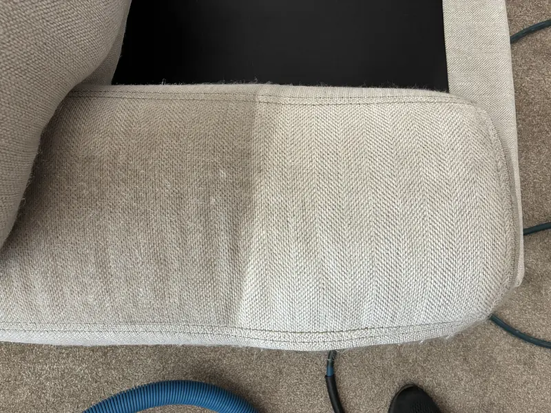 Couch Arm Cleaning Comparison