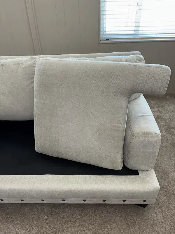 Couch Cushion Restoration - After